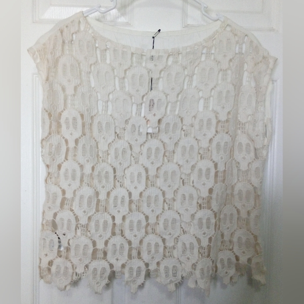 Sugar Cream Lace Blouse